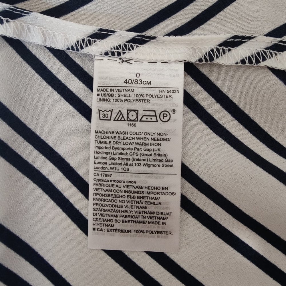 Banana Republic Stripe Maxi Dress NWT - Picture 6 of 6